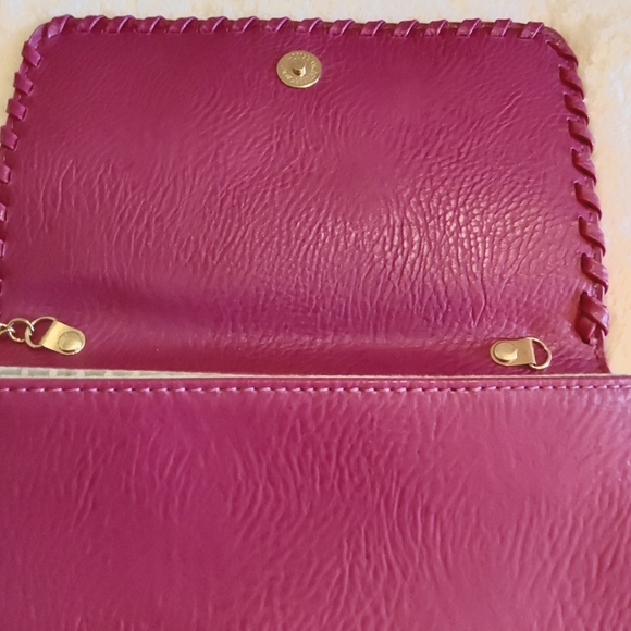 🌺 NEW Urban Expressions Vegan Leather Clutch Bag - Picture 9 of 10